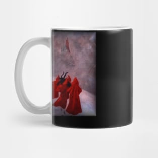 Aleister Crowley - Four Red Monks Carrying A Goat Across The Snow To Nowhere. Mug